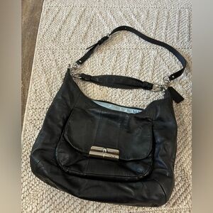 Black coach purse